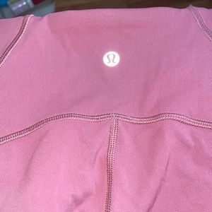 Salmon lulu lemon leggings